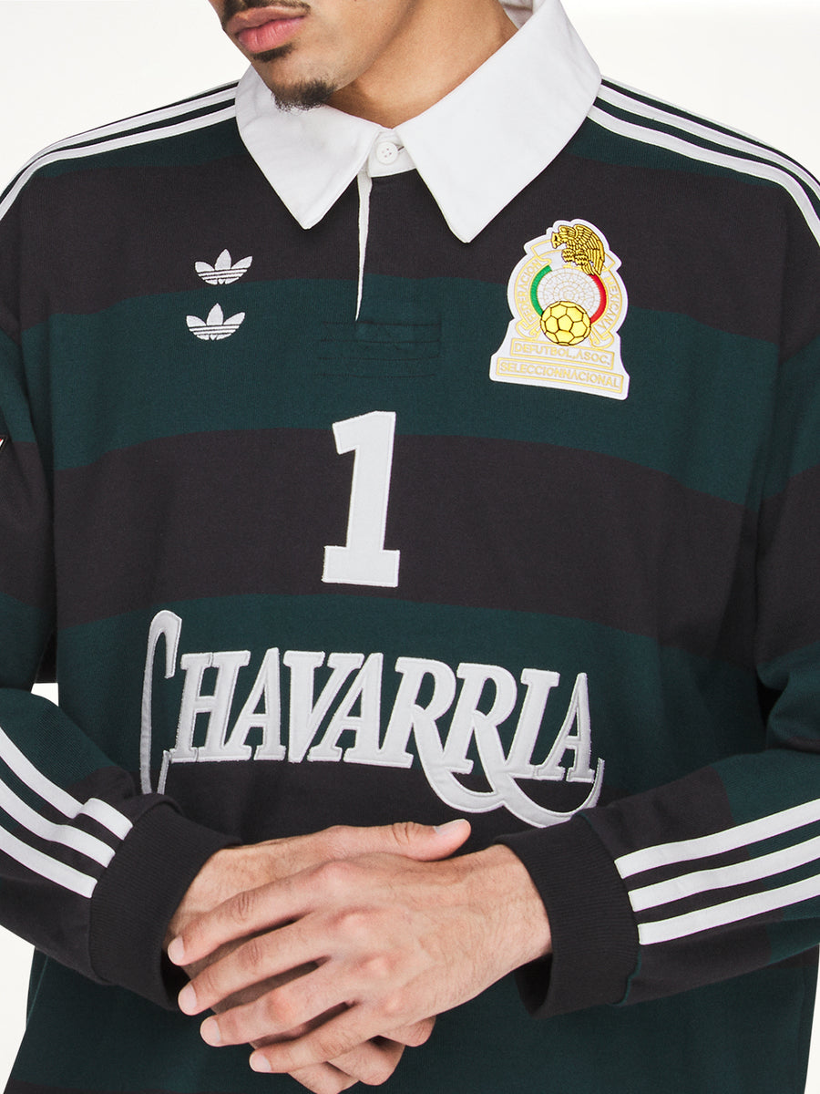 Adidas x Chavarria Portero Rugby Longsleeve in Black