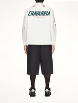 Adidas x Chavarria Button Up Shirt in Off White