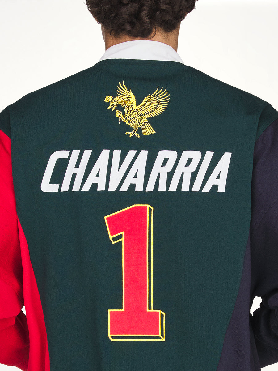Adidas x Chavarria Watsonville Portero Pullover in Aurora Ivy