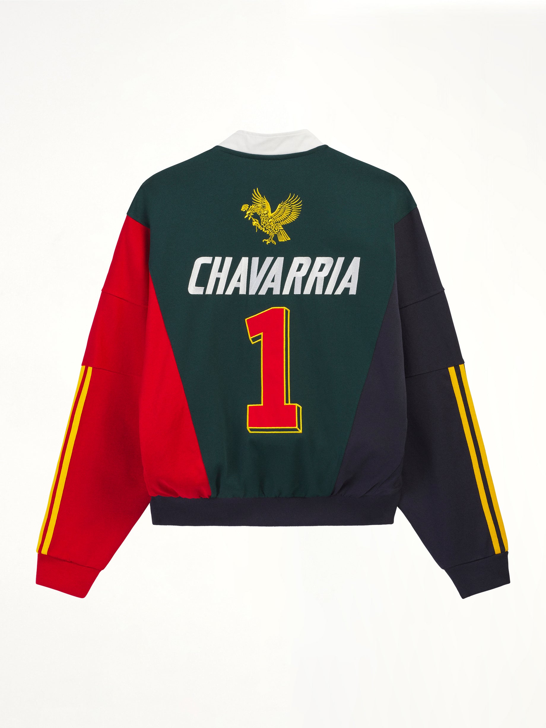 Adidas x Chavarria Watsonville Portero Pullover in Aurora Ivy