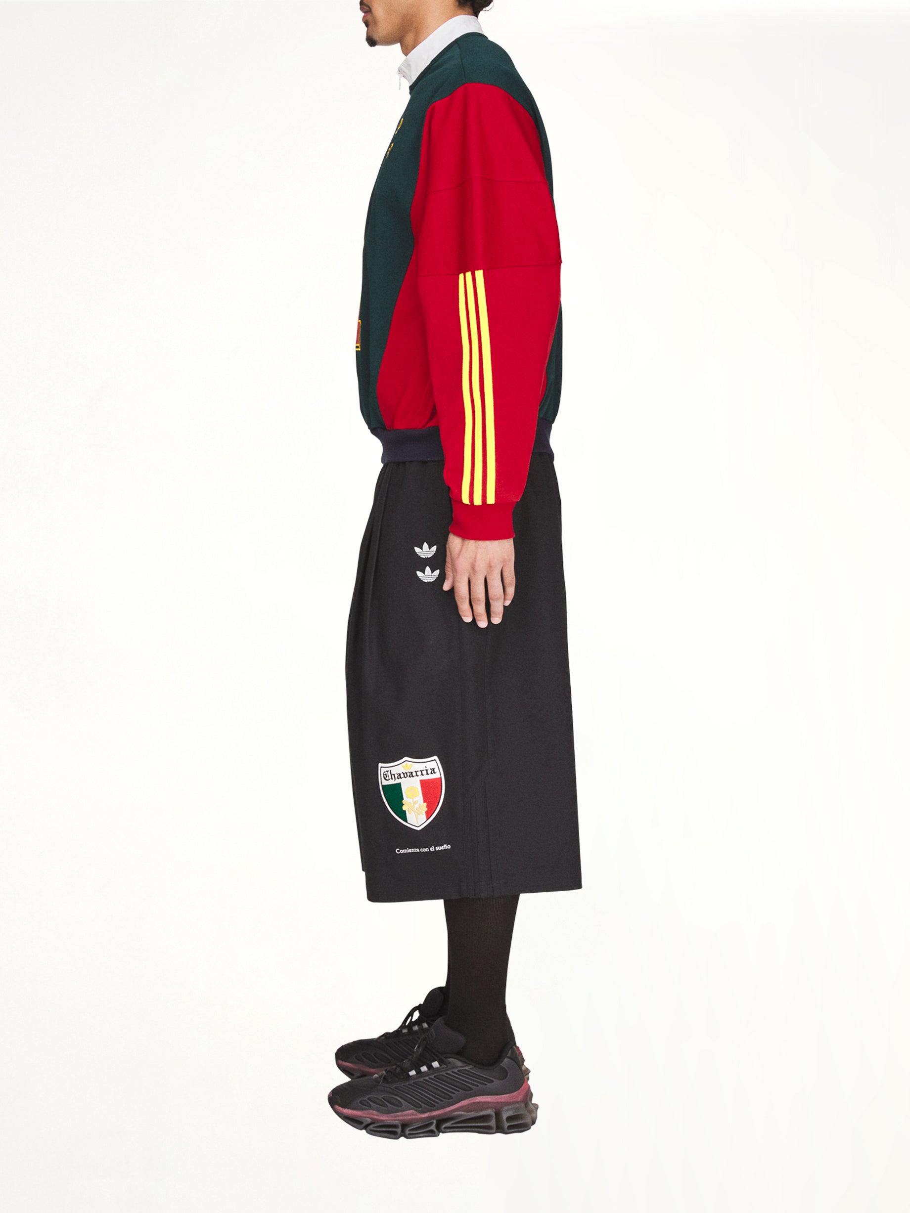 Adidas x Chavarria Watsonville Portero Pullover in Aurora Ivy