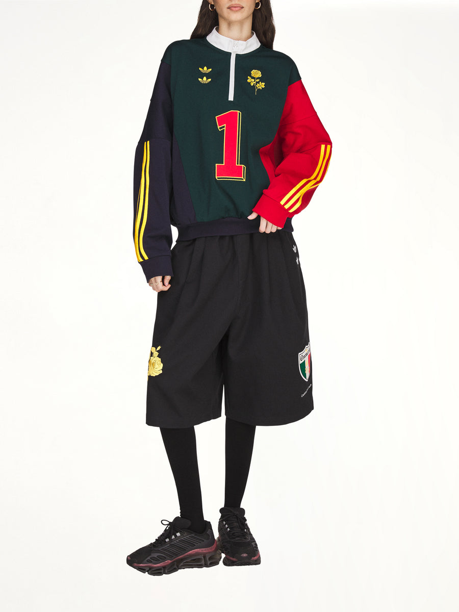 Adidas x Chavarria Watsonville Portero Pullover in Aurora Ivy