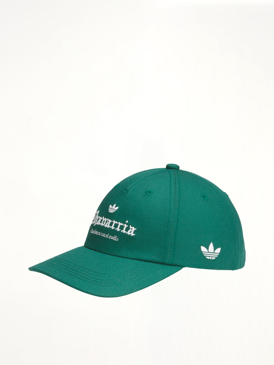 Adidas x Chavarria Logo Hat in Collegiate Green
