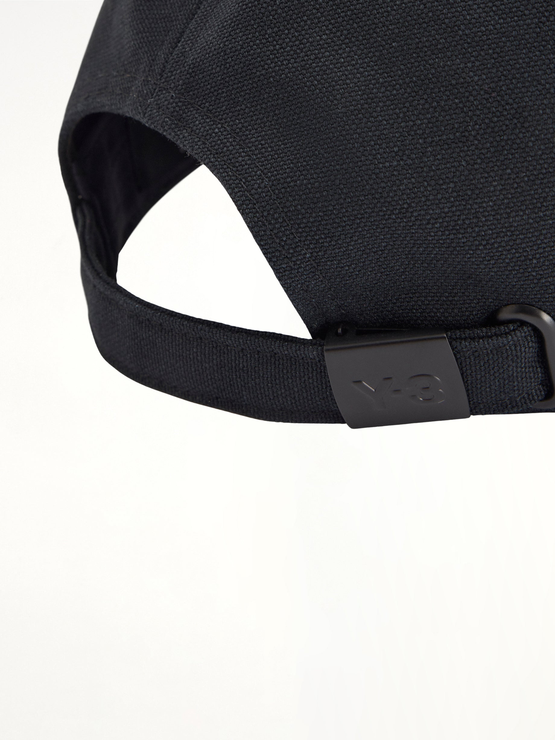 Y-3 Logo Cap in Black/White