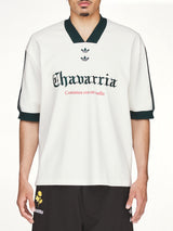 Adidas x Chavarria Soccer Graphic T-Shirt in Off White