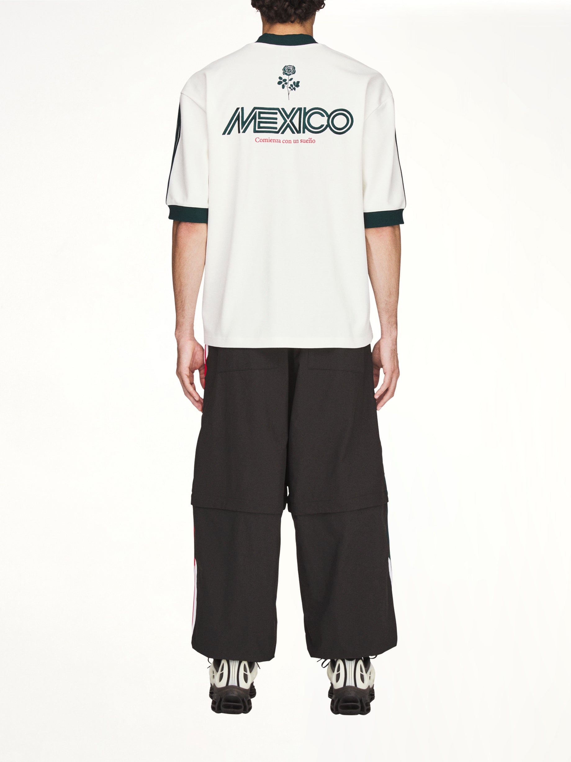 Adidas x Chavarria Soccer Graphic T-Shirt in Off White