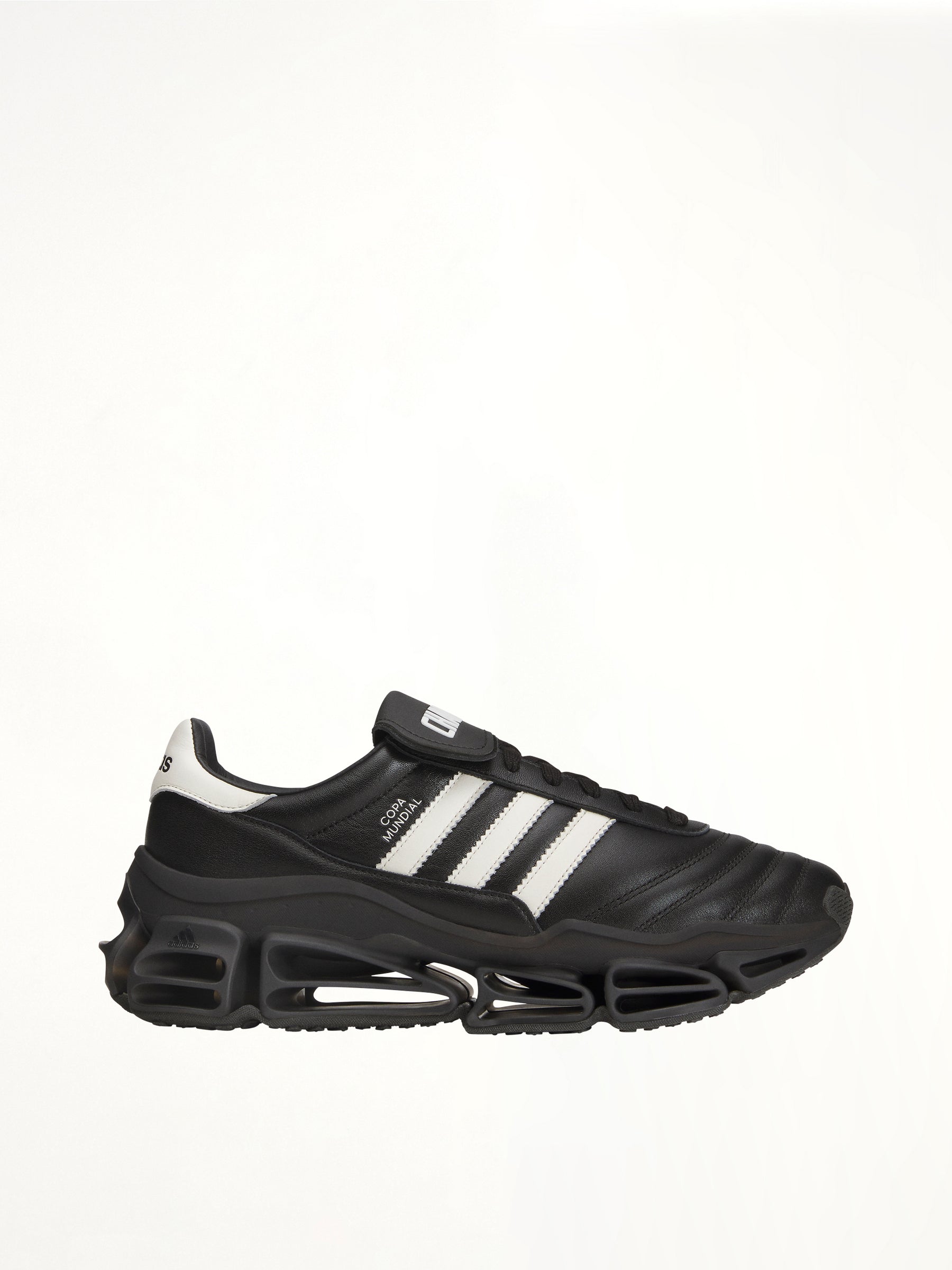 Adidas x Chavarria Megaride Copa Sneaker in Core Black/Off White
