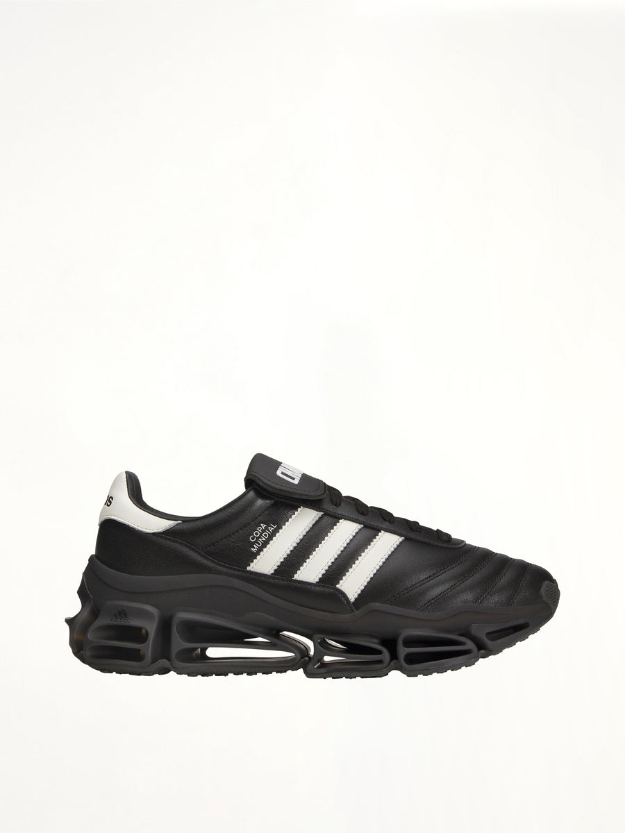 Adidas x Chavarria Megaride Copa Sneaker in Core Black/Off White