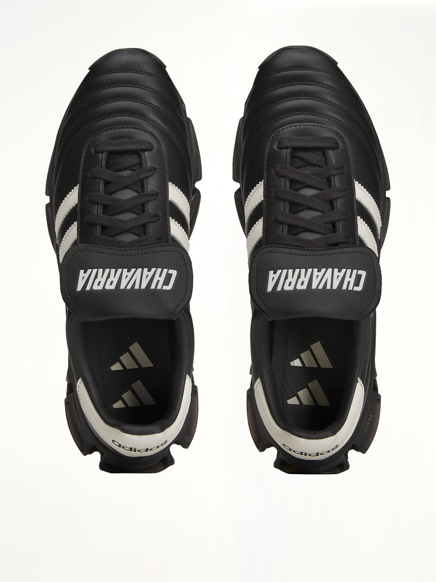 Adidas x Chavarria Megaride Copa Sneaker in Core Black/Off White
