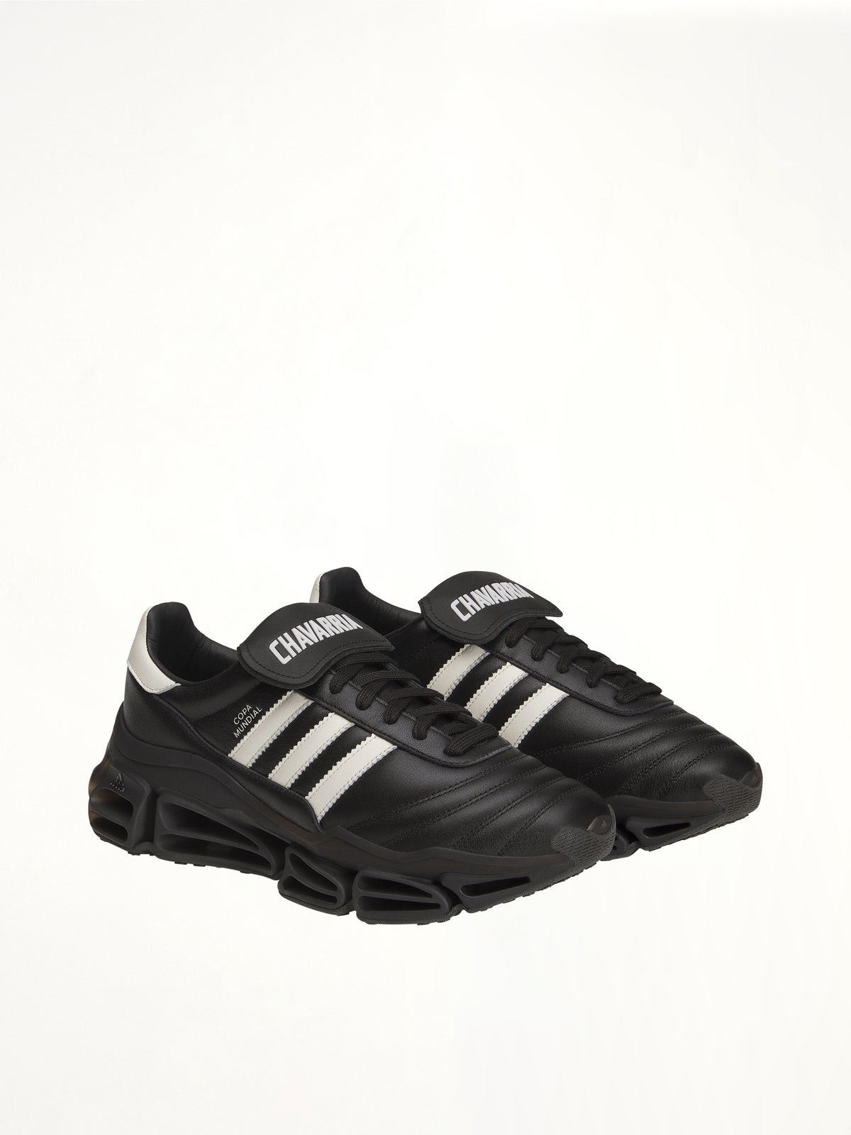 Adidas x Chavarria Megaride Copa Sneaker in Core Black/Off White