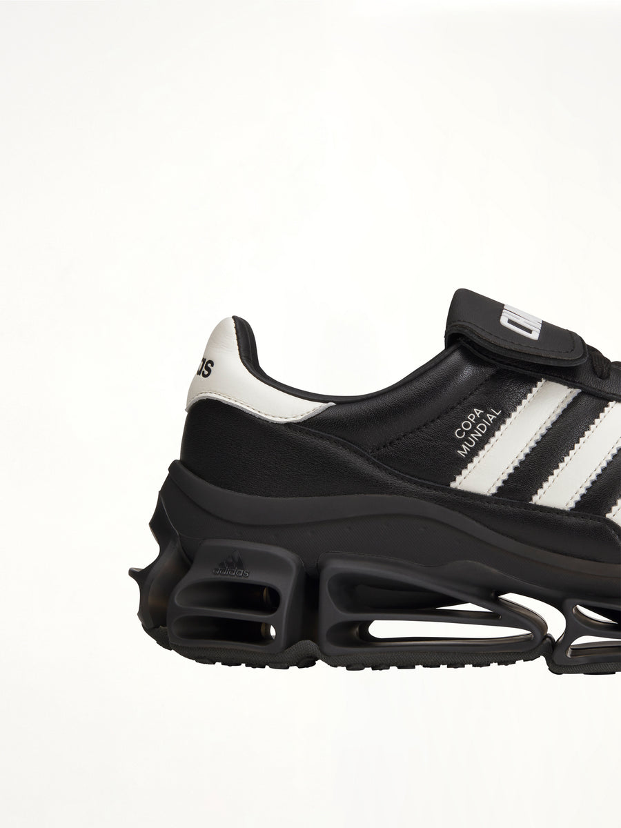 Adidas x Chavarria Megaride Copa Sneaker in Core Black/Off White