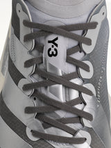 Y-3 Adios Pro 4 Sneaker in Chalk White/Silver