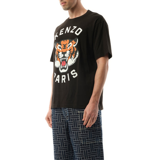 Kenzo Lucky Tiger Oversize T-Shirt in Black