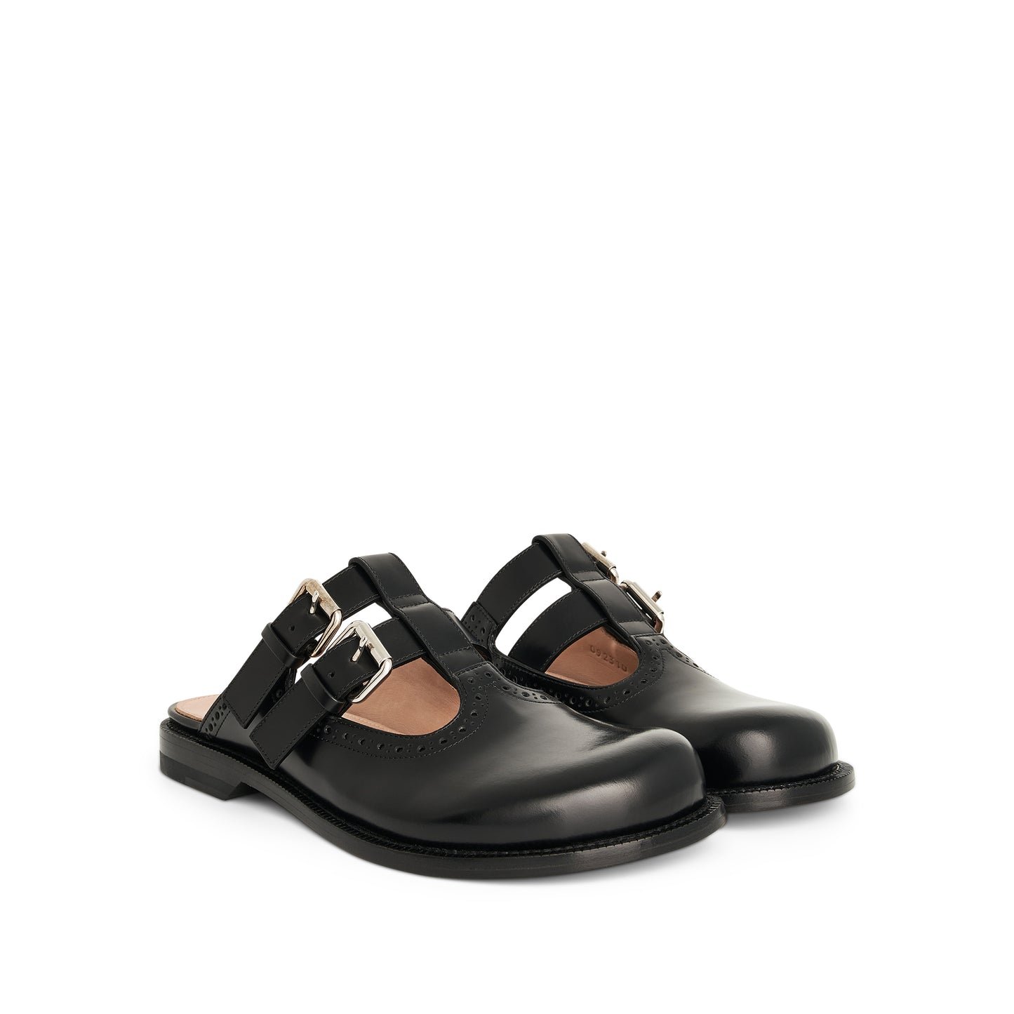Campo Mary Jane Mule in Black