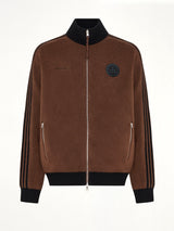 Adidas x SFTM Knit Jacket in Preloved Brown