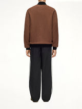 Adidas x SFTM Knit Jacket in Preloved Brown