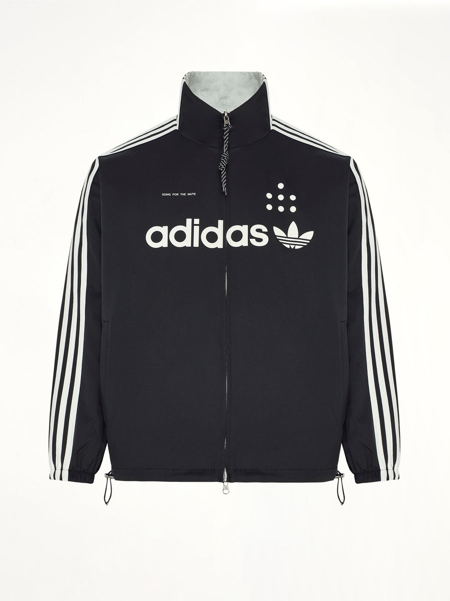 Adidas x SFTM Reversible Track Top in Black/Off White