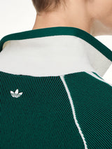 Adidas x SFTM Sweat Polo in Collegiate Green