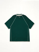Adidas x SFTM Sweat Polo in Collegiate Green