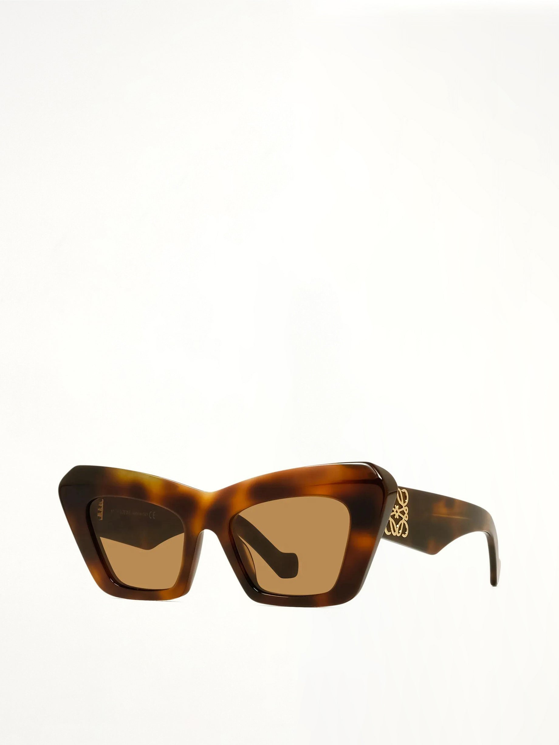 Loewe LW40036I 5153E Acetate Sunglasses in Tortoise