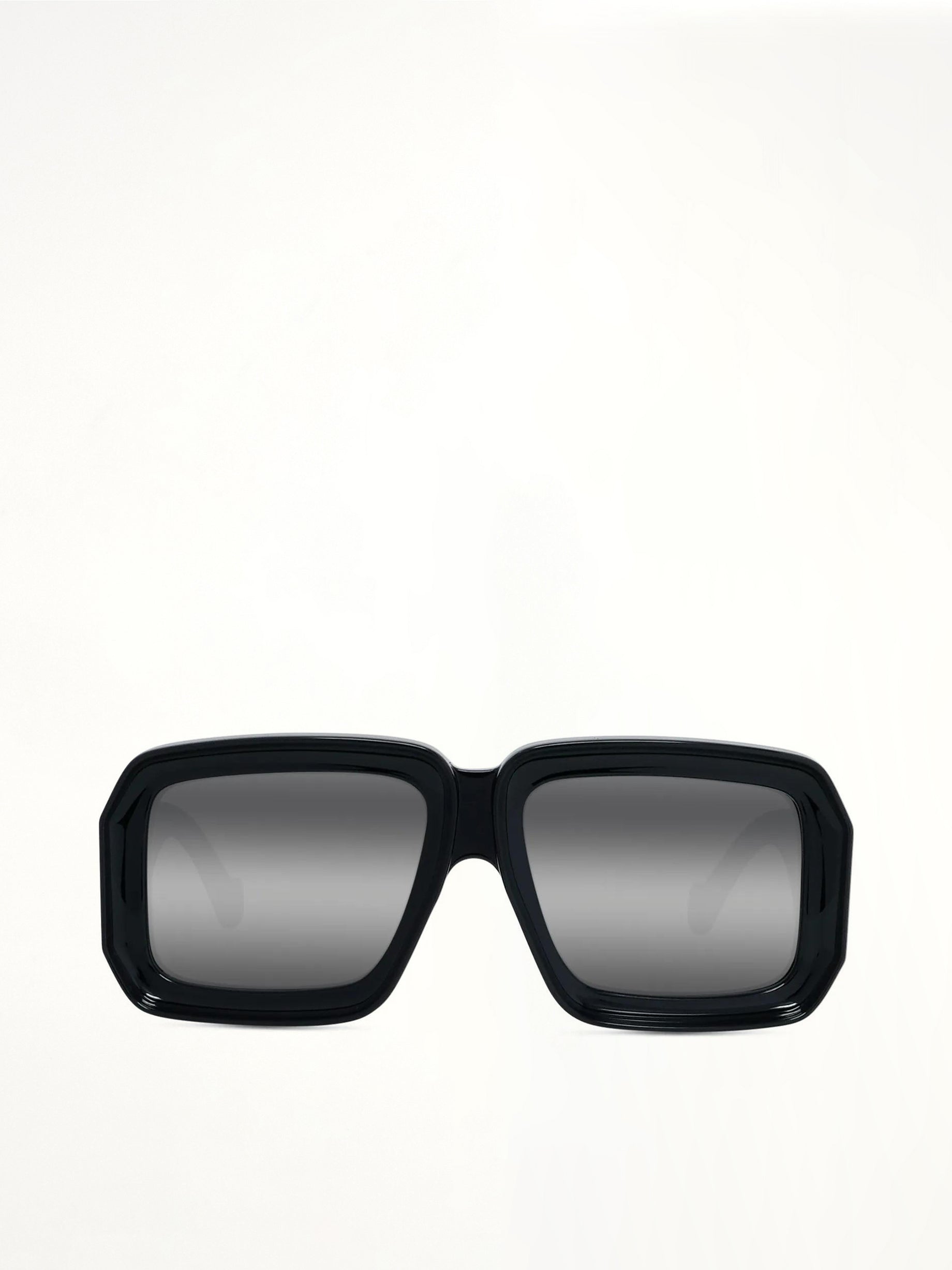 LW40064U INJECTED Sunglasses in Black