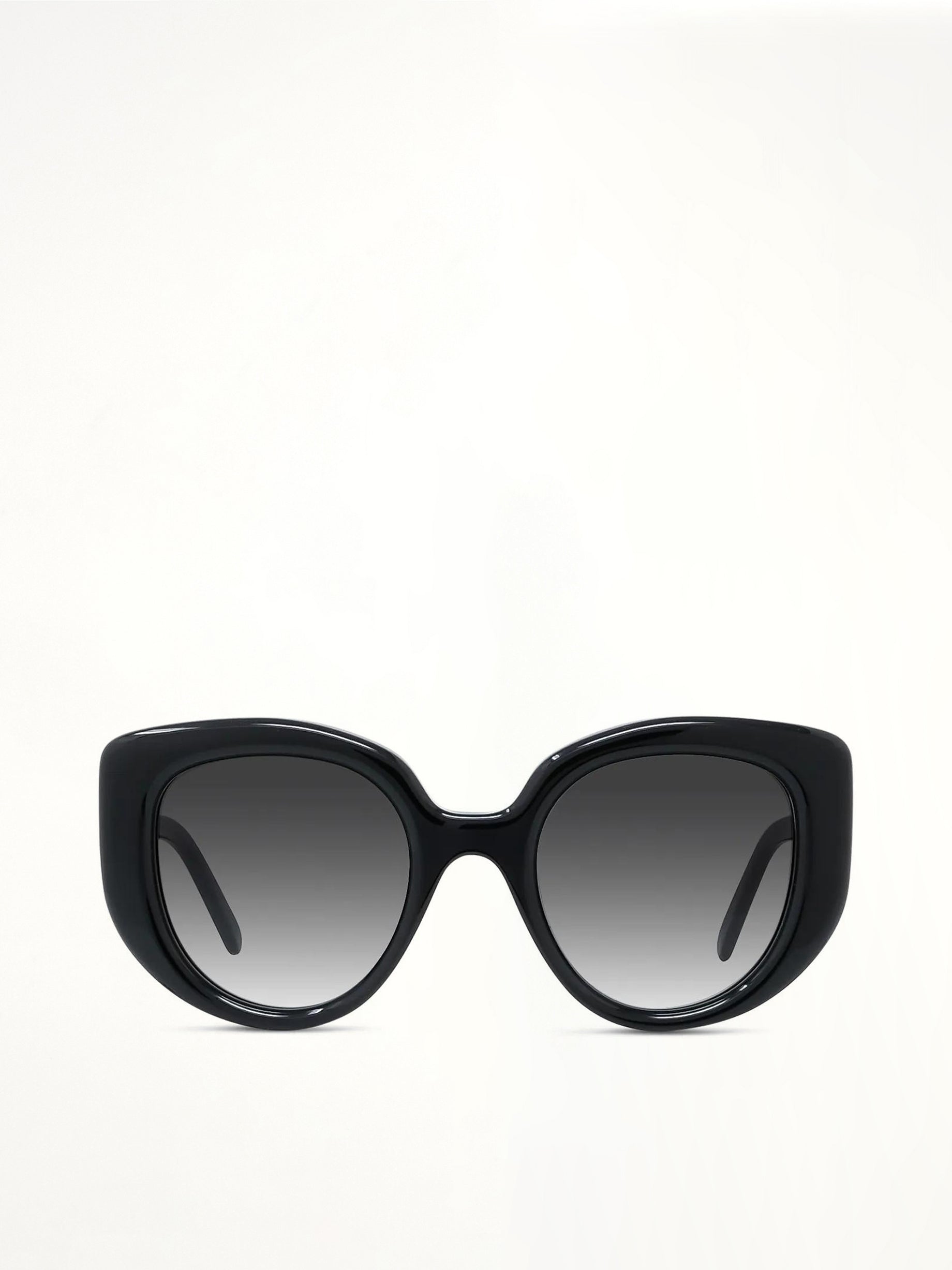 Loewe LW40100I 4901B Butterfly Sunglasses in Acetate Black