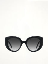 Loewe LW40100I 4901B Butterfly Sunglasses in Acetate Black