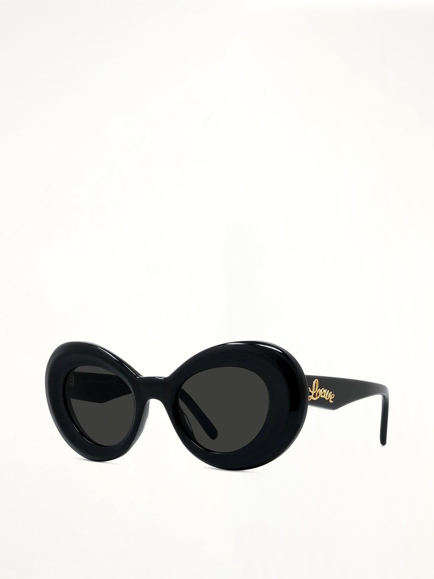 Loewe LW40112I 4701A Wing Acatate Butterfly in Black