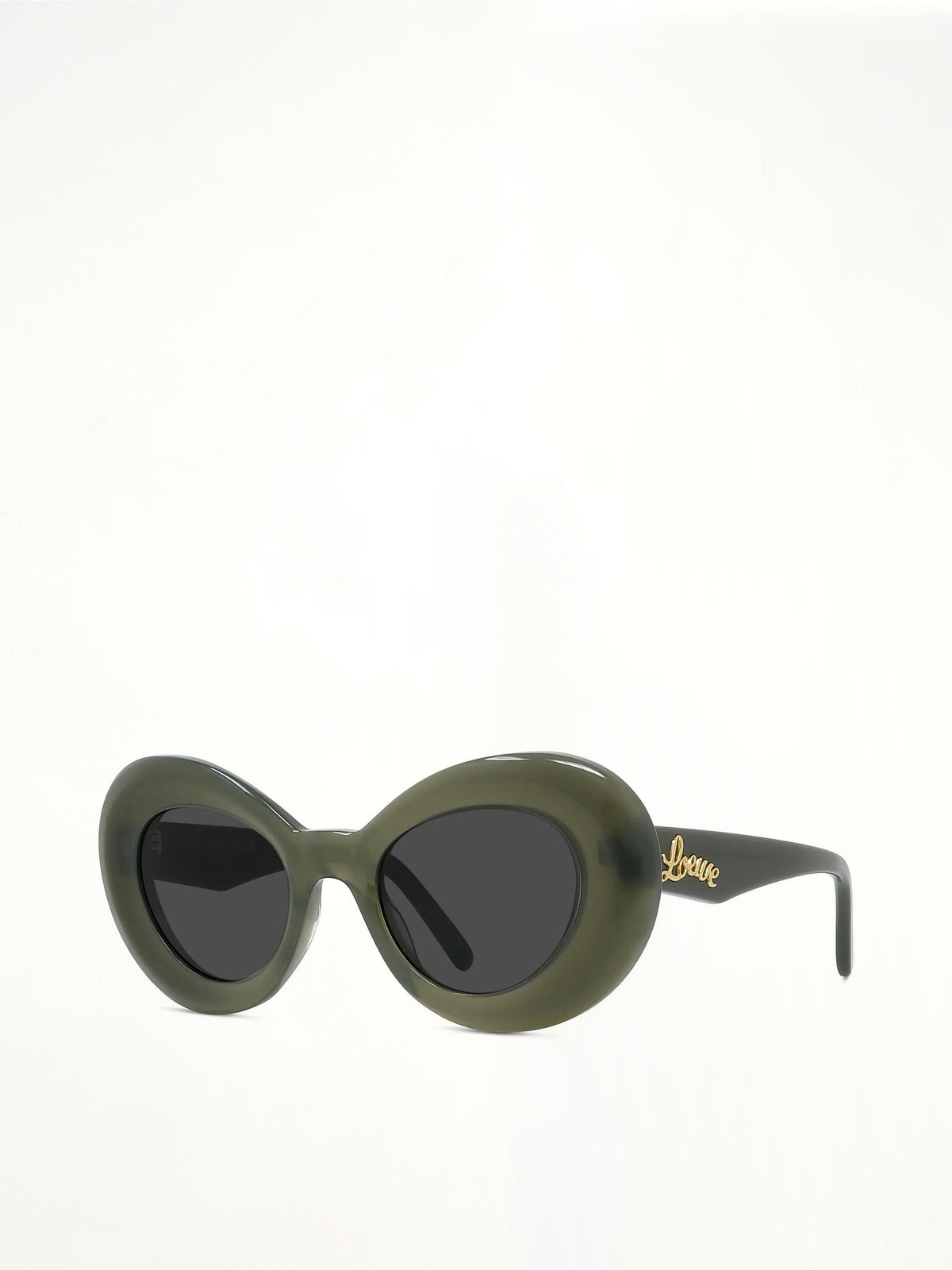 Loewe LW40112I 4796A Acetate Sunglasses in Green