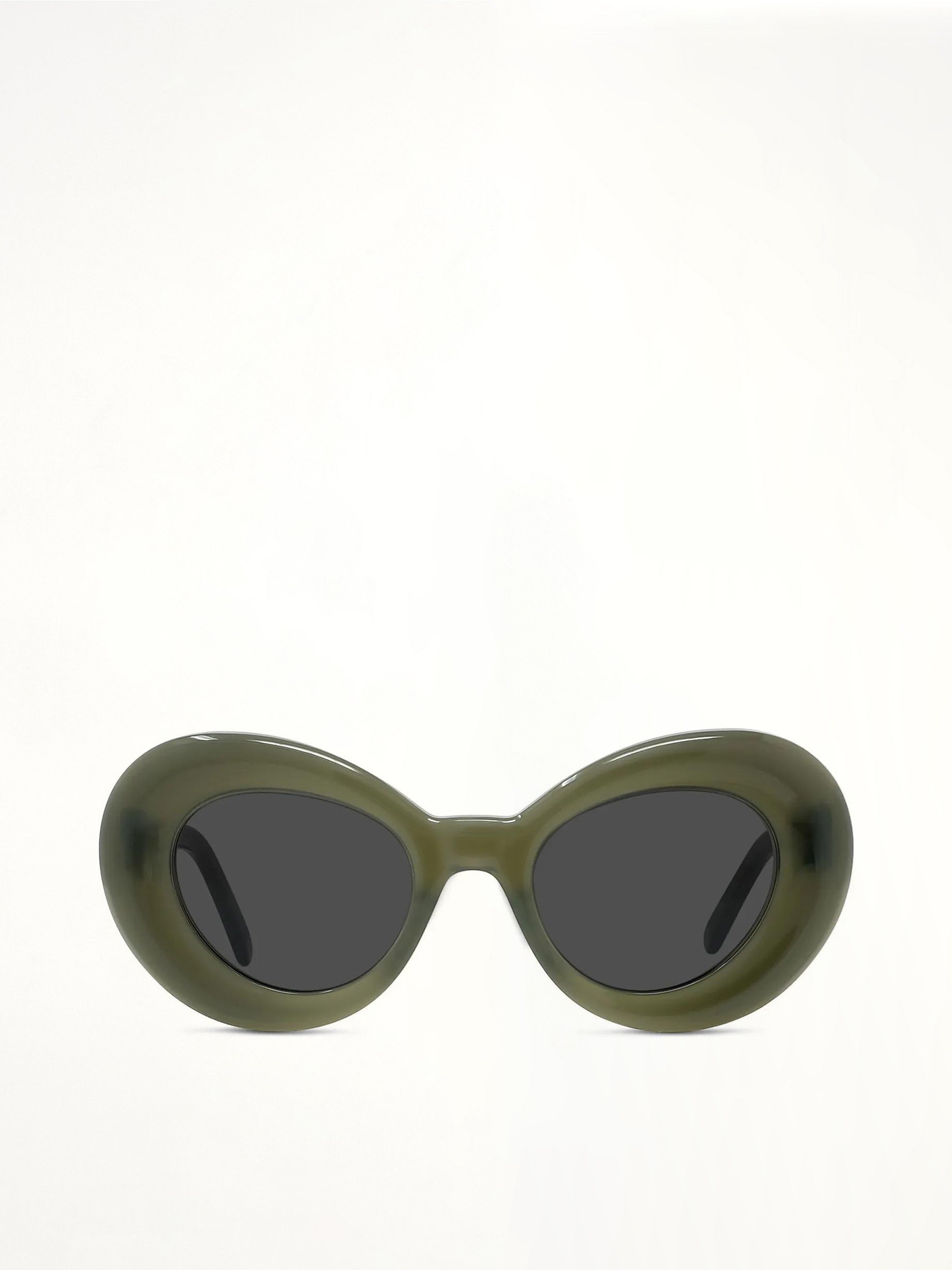 Loewe LW40112I 4796A Acetate Sunglasses in Green