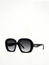 Loewe LW40113U 5301B Acetate Sunglasses in Black