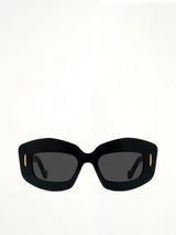 Loewe LW40114F 5001A Acetate Sunglasses in Black