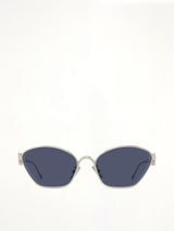 Loewe LW40115U 5732V Metal Sunglasses in Gold/Blue