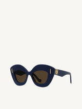 Loewe LW40127F Acetate Sunglasses in Blue