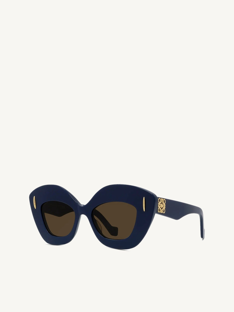 Loewe LW40127F Acetate Sunglasses in Blue