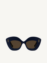 Loewe LW40127F Acetate Sunglasses in Blue
