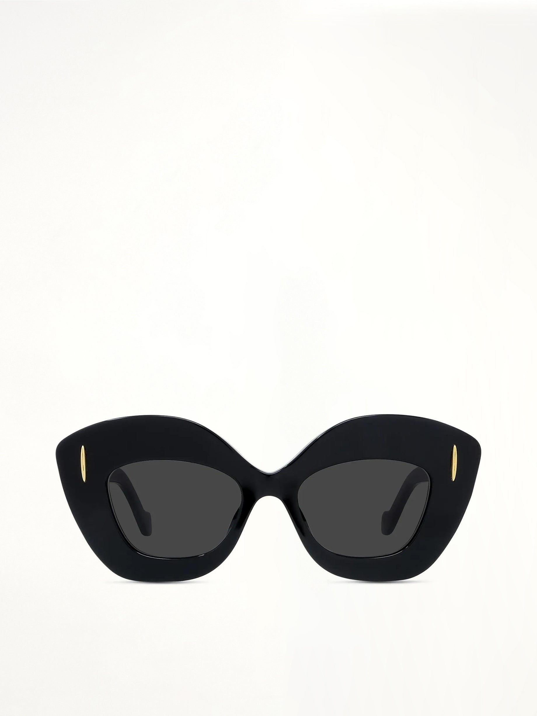 Loewe LW40127F 4901A Acetate Sunglasses in Black