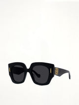 Loewe LW40129U Acetate Sunglasses in Black