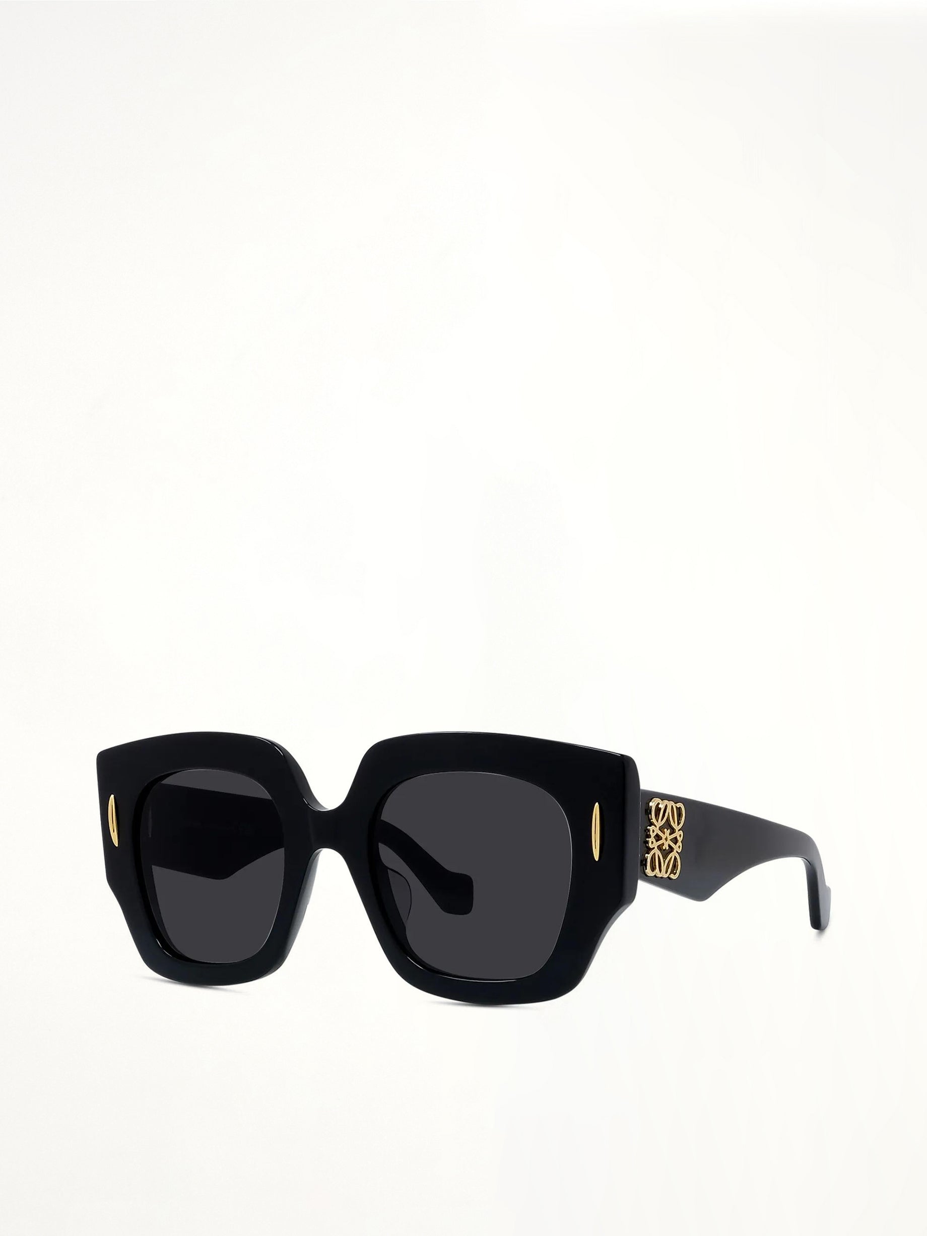 Loewe LW40129U Acetate Sunglasses in Black
