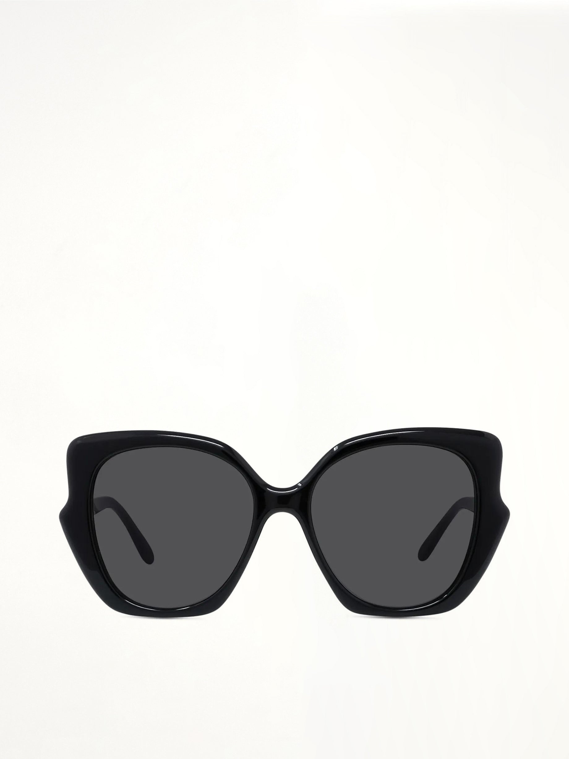 Loewe LW40133F 5501A Acetate Sunglasses in Black/Gold