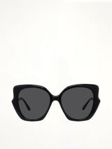 Loewe LW40133F 5501A Acetate Sunglasses in Black/Gold