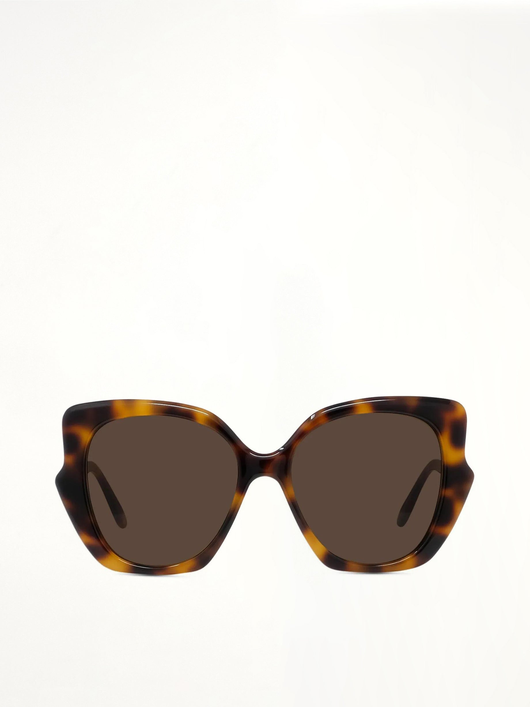 Loewe LW40133F 5552E Acetate Sunglasses in Tortoise