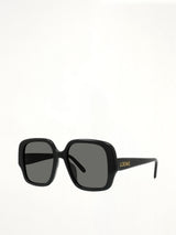 Loewe LW40134U 5401A Acetate Sunglasses in Black