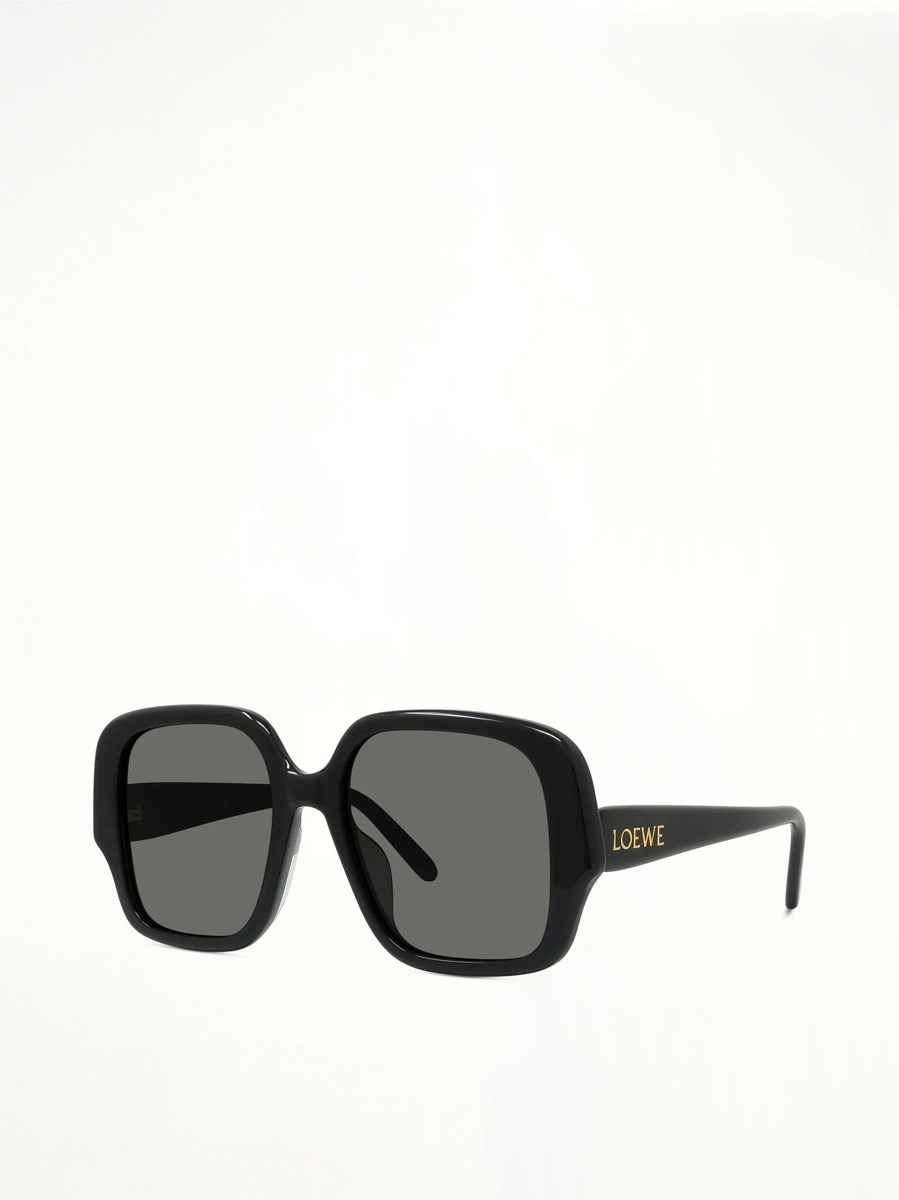 Loewe LW40134U 5401A Acetate Sunglasses in Black