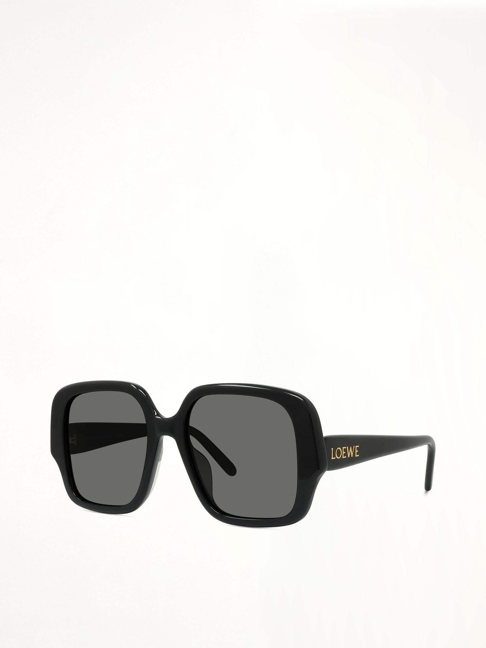 Loewe LW40134U 5401A Acetate Sunglasses in Black