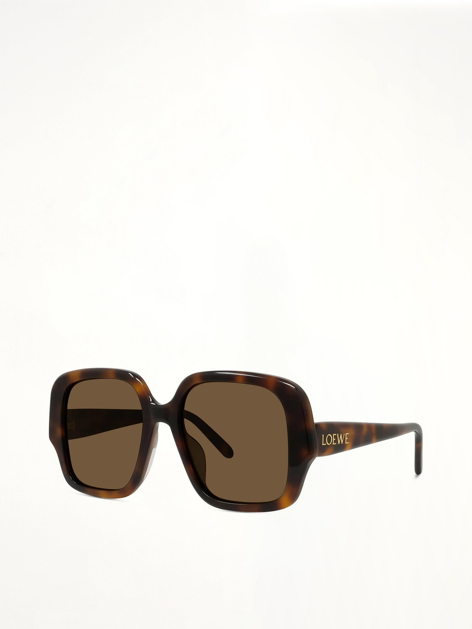 Loewe LW40134U 5452E Acetate Sunglasses in Tortoise