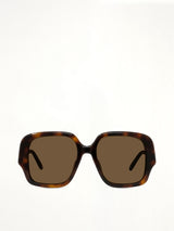 Loewe LW40134U 5452E Acetate Sunglasses in Tortoise