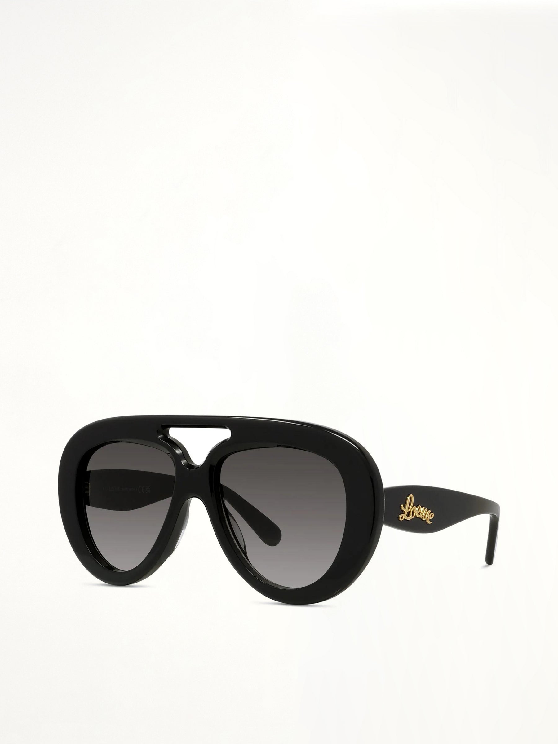 Loewe LW40144U 5501B Sunglasses in Black/Gold