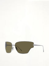 Loewe LW40150U 7014N Metal Sunglasses in Silver