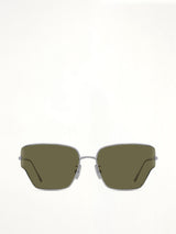Loewe LW40150U 7014N Metal Sunglasses in Silver